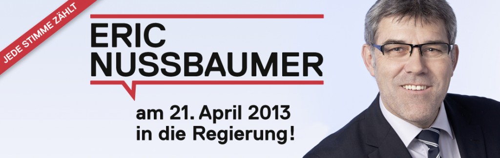 Eric Nussbaumer am 21. April in die Regierung!