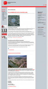 Alte Webseite der SP Birsfelden