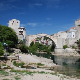 Brücke in Mostar, Bosnien und Herzegovina